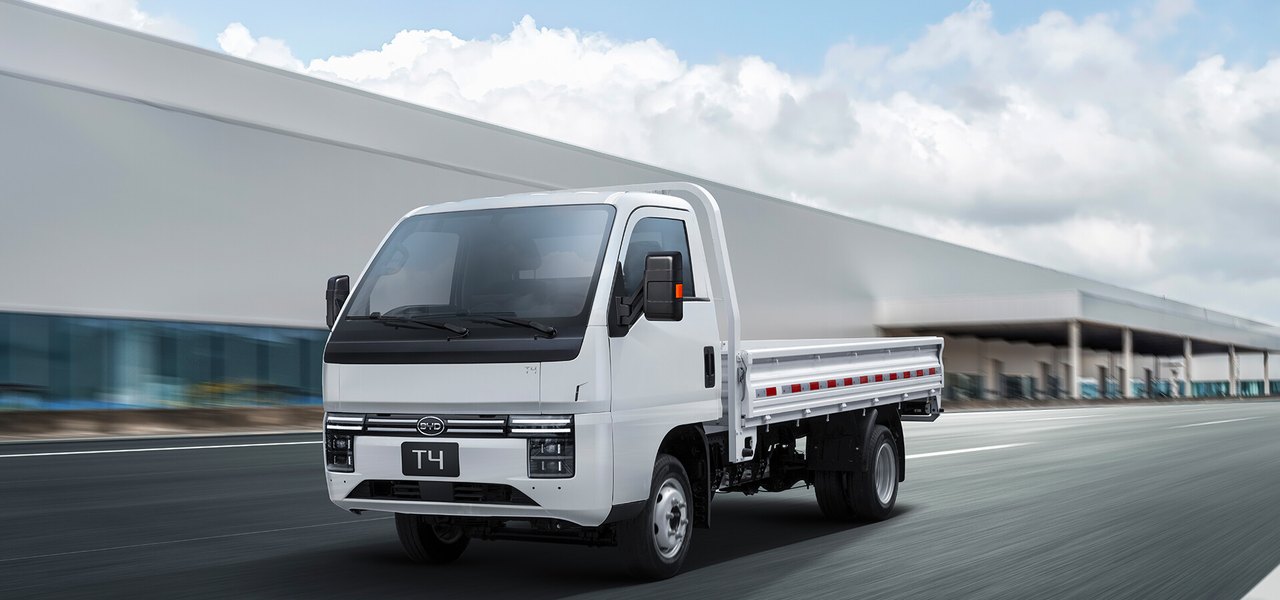 T4 纯电轿卡车型外观示意